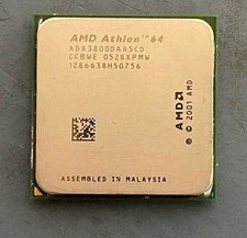 AMD Athlon 64 X2 3800 2 Core 1M L2 Cache 2.0 GHz Socket 939 CPU ADA3800DAA5CD