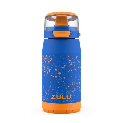 Kids Flex 12oz Stainless Steel Insulated Water Bottle, Toddler Cup with Silic...