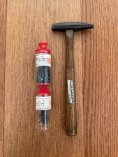 Vintage Stanley H304 Magnetized 5oz Tack Hammer USA Made  Upholstery Tack Lots 