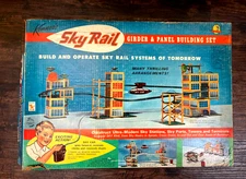 E2 Kenner Sky Rail Girder & Panel Building Set #17 AS IS Original Box 1961
