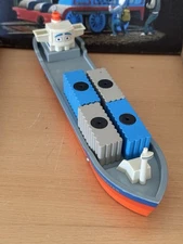 Brio Wooden Train Theodore Tugboat Chester the Container Ship!