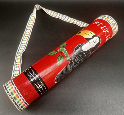 Rain Stick St Lucia Art Native Hand Made Bamboo Musical Instrument Souvenir