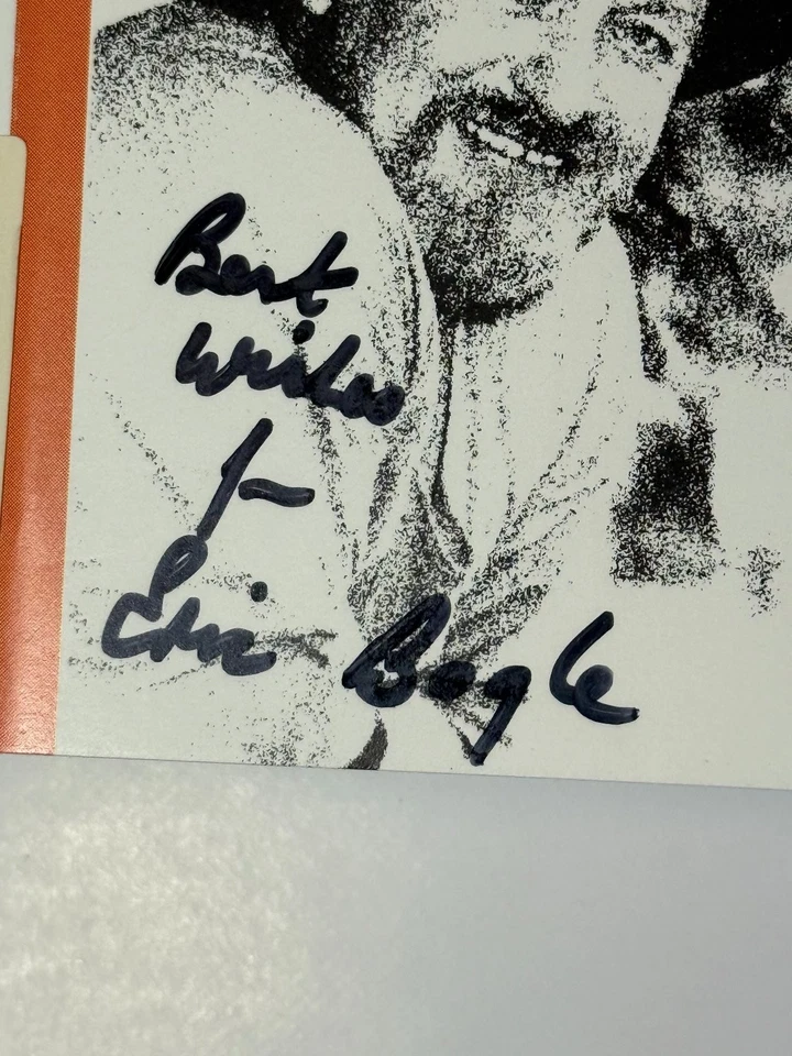 Eric Bogle - Not The Worst Of - SIGNED Cassette Tape 1990 Larrikin Records AUTO - Image 2 of 4