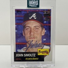 2024 Topps Archives John Smoltz Signature Series /11 2016 Sealed