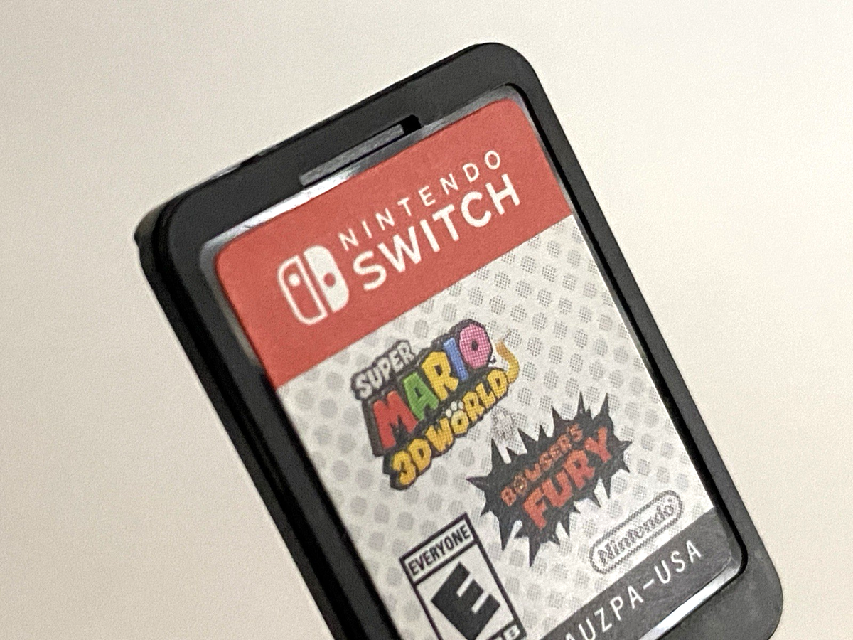 Super Mario 3D World Plus Bowser's Fury Nintendo Switch Game Case