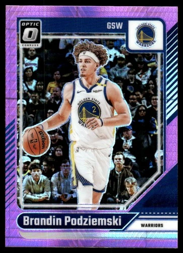 Brandin Podziemski 2024-25 Donruss Optic #36 Warriors Insert ? SEE SCAN!