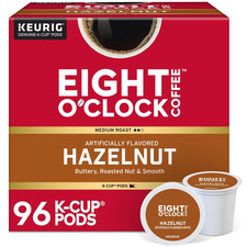 Hazelnut, Single-Serve Keurig K-Cup Pods, Flavored Medium Roast Coffee Pods, 96