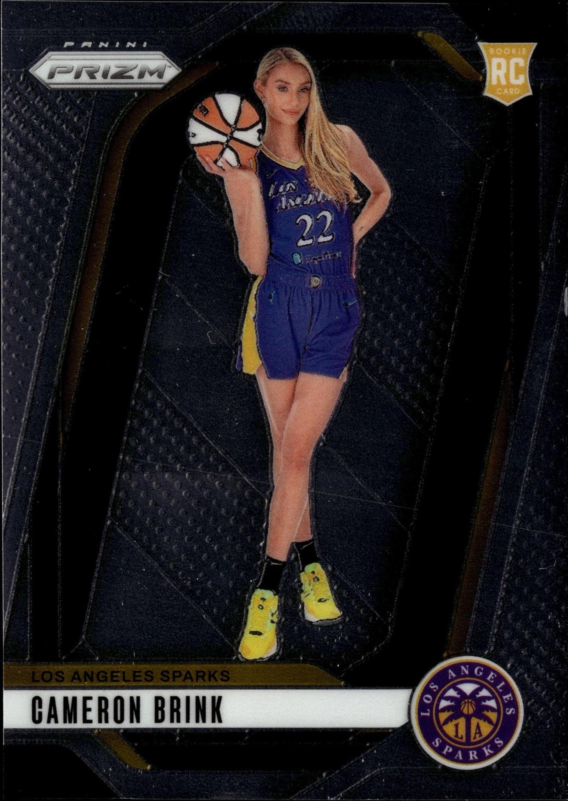2024 Panini Prizm WNBA Cameron Brink Rookie Card #143