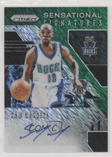 2019 Prizm Sensational Signatures FOTL Green Shimmer 24/25 Sam Cassell Auto ow1