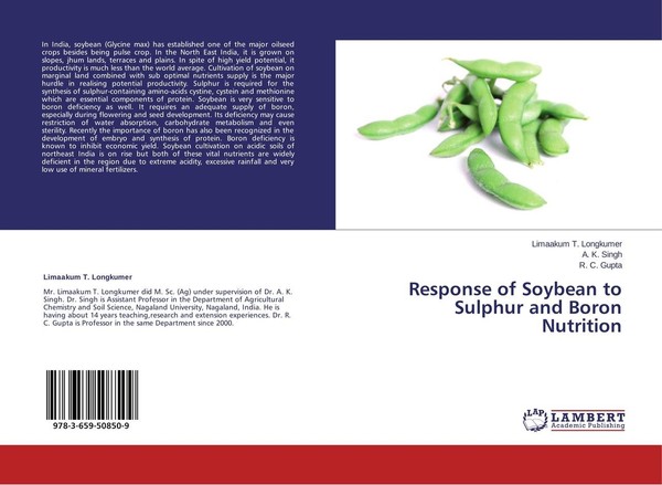 Response Of Soybean To Sulphur And Boron Nutrition Limaakum T. Longkumer-image