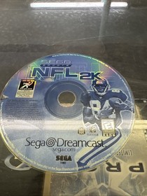 NFL 2K (Sega Dreamcast, 1999) Disc Only- Tested