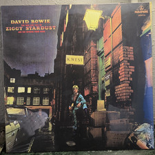 DAVID BOWIE  &bull; THE RISE & FALL OF ZIGGY STARDUST &bull; 1972 &bull; LP VINYL &bull; SEALED