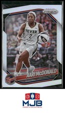 2025 Panini Prizm WNBA Aari McDonald Silver Prizms #10 Indiana Fever