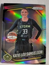 2025 Panini Prizm WNBA Silver Prizm Katie Lou Samuelson Seattle Storm