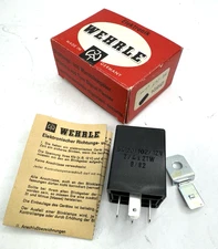 WEHRLE Turn Signal / Hazard Flasher Relay (4 pin) - Volvo 144 164 & Porsche 911