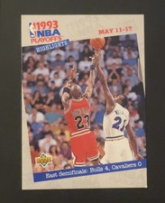 1993-94 Upper Deck Basketball Playoff Highlights #187 Michael Jordan