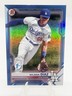 2021 Wilman Diaz Bowman Draft 1st Edition #BD-184 Blue Foil Parallel 073/150