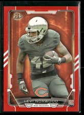 2015 Bowman #65 Levi Norwood Rookies Red #/199