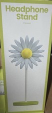 Headphone Holder Stand Flower Daisy 11.6  Tall NIB Cute Gift Decor 