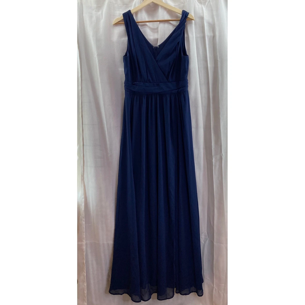 royal blue bridesmaid dresses ebay Sexy Mermaid Burnt Orange Sleeveless Long Bridesmaid Dresses Gown Onli –  SposaDresses main image 0