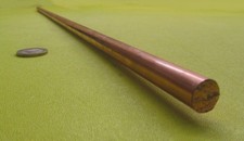 110 Copper Rod 1/2" Dia. x 36 Inch Length