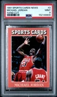 152148808 Michael Jordan 1991 Sports Cards News #2 PSA 9