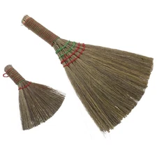 2 Pcs Cleaning Tools for Home Dust Removal Broom Grass Hardwood Floors