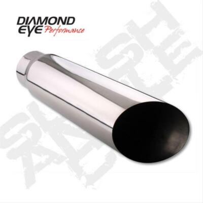 Diamond Eye TIP 4in-5inX12in BOLT-ON ROLLED ANGLE 15 ANGLE CUT DIAMOND EYE BLACK POWDERCOAT