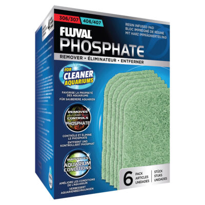 Fluval Phosphat Entferner 307/407 6 Stück für Außenfilter Süß-Meerwasser