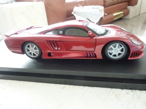 HOT WHEELS 2000 Saleen S7 Road Car Red Metallic/Black Interior 1:18 Scale - Picture 8 of 15