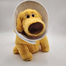 Disney Parks Pixar - UP Doug The Dog - Soft Plush 10" - With Removable Cone