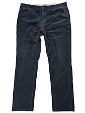 Vintage Polo Ralph Lauren Corduroy Pants Men 38x30 Navy Blue Cord Chino 5-Pocket