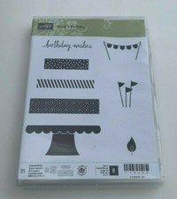 Stampin' Up Build a Birthday Set of 8 Wishes