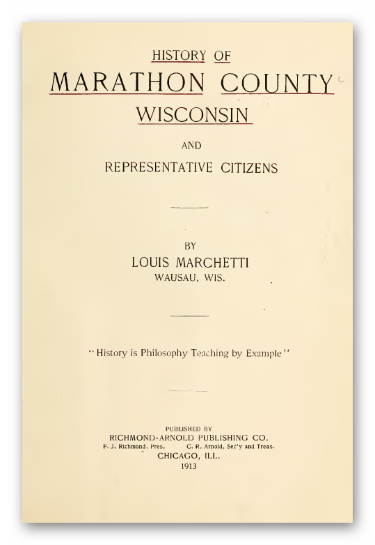 History of Marathon County Wisconsin + Bonus Books eBay