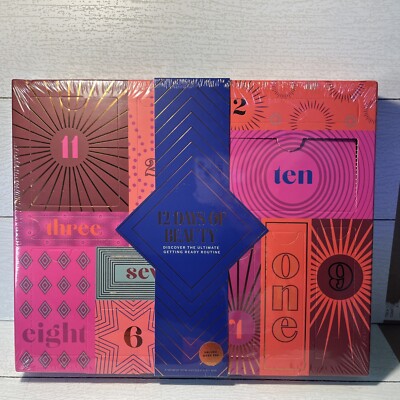 Brand New Target 12 days of Beauty Advent Calendar Cosmetic Gift Set READ  ⬇️ | eBay