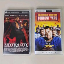 PSP UMD Bundle Longest Yard Movie And Usher Rythm City Music Video