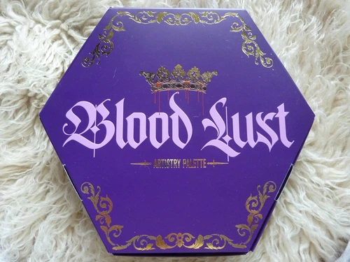 Jeffree Starr BLOOD LUST Purple Velvet Eyeshadow Artistry Palette 16 shadows*NIB