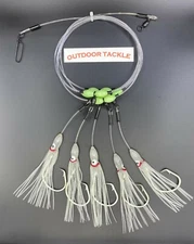 DEEP DROP RIG - Super Glow Squid