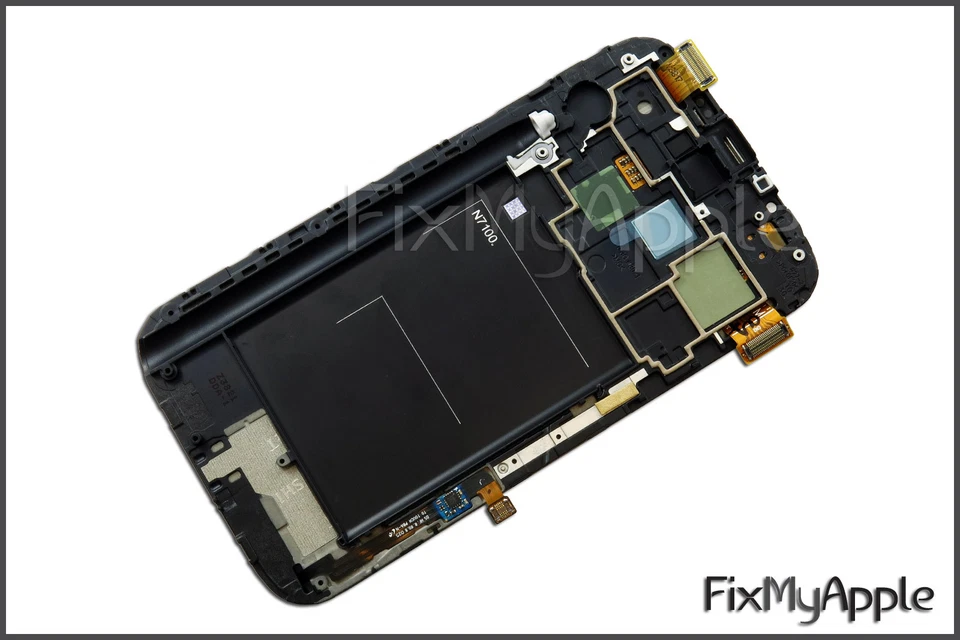 Samsung Galaxy Note II 2 N7100 Blanco LCD Pantalla Táctil Digitalizador Marco Conjunto Foto 3 de 4