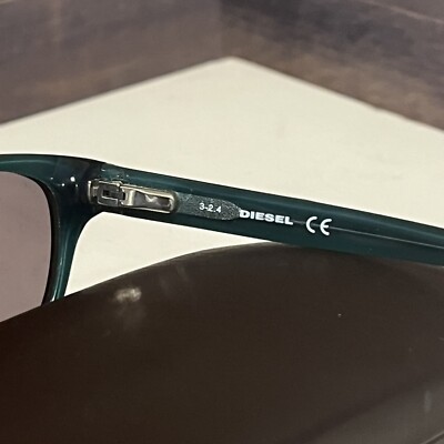 Diesel Eyeglasses DL5012 col.056 Tortoise&Green on Blue B  display picture 3