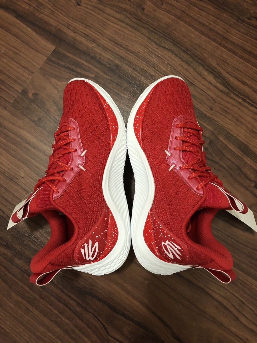 Under Armour Curry Flow 10 'Team Curry' Red Men's 9 US PROMO