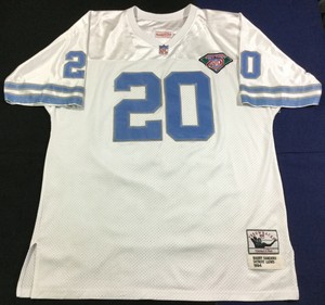 barry sanders nfl jersey