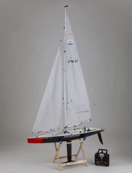 Kyosho - Seawind barca a vela 1mt montata con radio 40462ST2