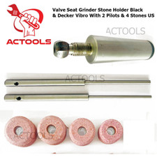 Valve Grinder Seat Stone 916 Black Decker Holder With 2 Pilots 4 Stones