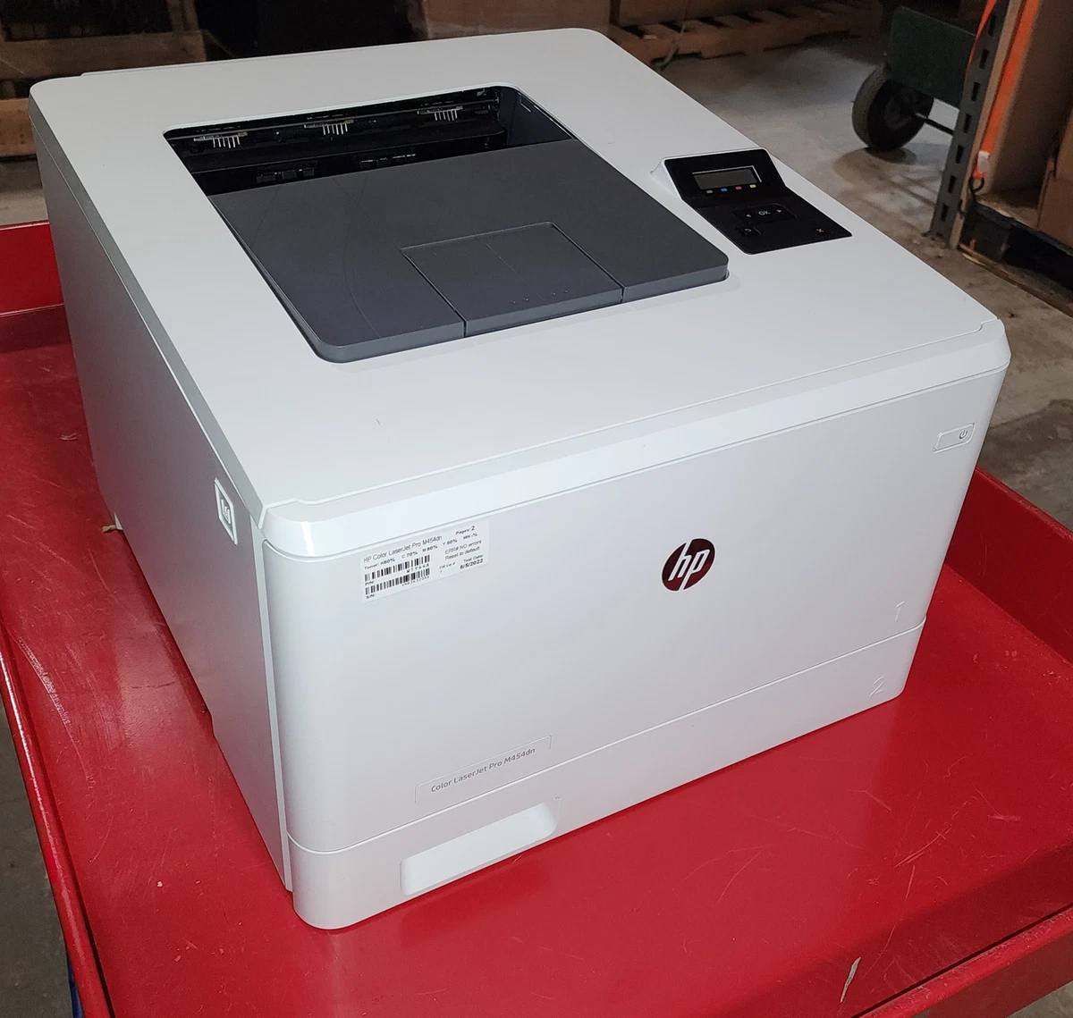 Color LaserJet Pro Printer TESTED NO TONERS | eBay