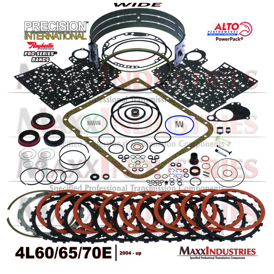 Kit de reconstrucción de rendimiento de transmisión 4L60E 2004-up con PowerPack® Alto Red 3-4 Foto 2 de 4