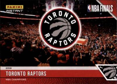 2018-19 2019 Panini Raptors NBA Champions Team Singles (Pick Your Cards)