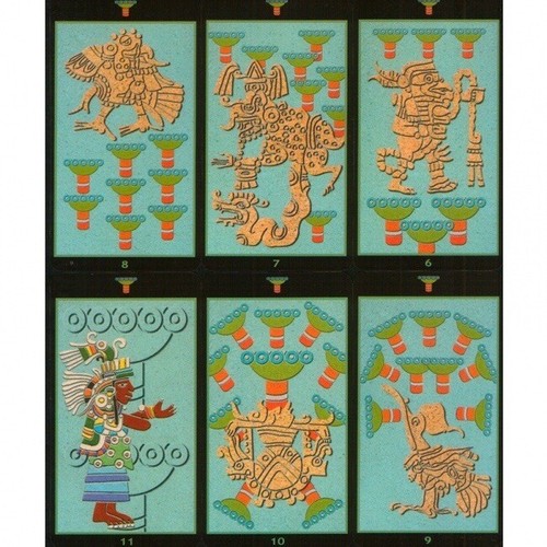 Brand New Maya Mayan ﻿High Quality Tarot 78 Cards Deck Майя Таро Russian Edition - Picture 4 of 5