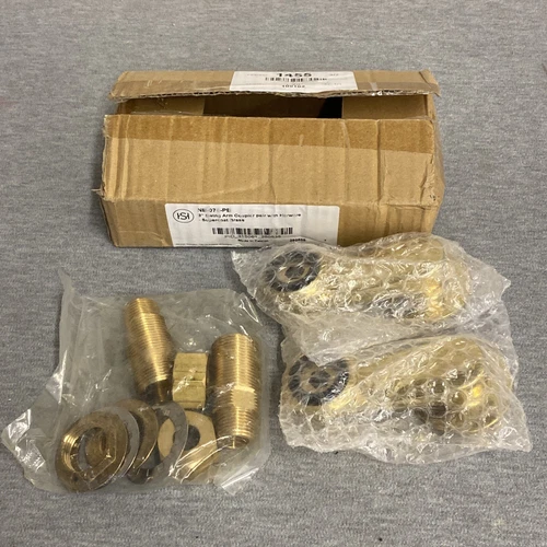 Signature Hardware Swing Arm Coupler Brass (2-1/8" Base) Adjustable Tub Faucet - Picture 1 of 4