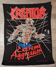 Kreator Extreme Aggression Backpatch | Sodom Destruction Tankard Vintage Rar 80s